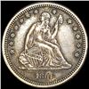 Image 1 : 1861 Seated Liberty Quarter CLOSELY UNCIRCULATED
