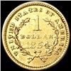 Image 2 : 1854 Rare Gold Dollar CLOSELY UNCIRCULATED