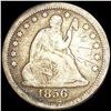 Image 1 : 1856-O Seated Liberty Quarter NICELY CIRCULATED