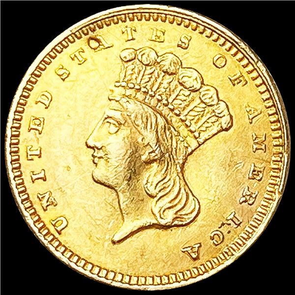 1864 Rare Gold Dollar LIGHTLY CIRCULATED