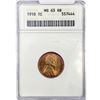 Image 1 : 1910 Wheat Cent ANACS MS63 RB