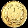 Image 2 : 1873 Rare Gold Dollar UNCIRCULATED