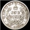 Image 2 : 1883 Kingdom of Hawaii Dime LIGHTLY CIRCULATED
