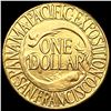 Image 2 : 1915 Pan-Pac Rare Gold Dollar UNCIRCULATED