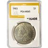 Image 1 : 1903 Morgan Silver Dollar PGA MS65