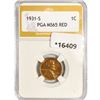Image 1 : 1931-S Wheat Cent PGA MS65 RED
