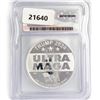 Image 2 : 2024 MAGA King 1oz Silver Round ICG BU DCAM