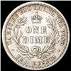 Image 2 : 1883C Kingdom of Hawaii Dime LIGHTLY CIRCULATED