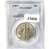 Image 1 : 1946-S Walking Liberty Half Dollar PCGS MS65
