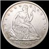 Image 1 : 1844 Seated Liberty Half Dollar CLOSELY UNCIRCULAT
