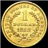 Image 2 : 1852 Rare Gold Dollar UNCIRCULATED