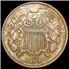 Image 1 : 1864 Lg Motto Two Cent Piece CLOSELY UNCIRCULATED