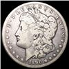 Image 1 : 1890-CC Morgan Silver Dollar NICELY CIRCULATED