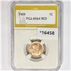 Image 1 : 1909 Wheat Cent PGA MS64 RED