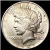 Image 1 : 1921 Silver Peace Dollar LIGHTLY CIRCULATED