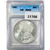 1887 Morgan Silver Dollar ICG MS65