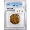 Image 1 : 1843 Large Cent ICG F12