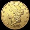 Image 1 : 1905-S $20 Gold Double Eagle CLOSELY UNCIRCULATED