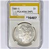 Image 1 : 1881-S Morgan Silver Dollar PGA MS66 DMPL