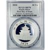 Image 2 : 2020 10 Yn China Panda Silver PCGS MS70 1st Day Is