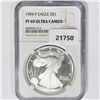 Image 1 : 1994-P American Silver Eagle NGC PF69 UC