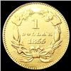 Image 2 : 1855 Rare Gold Dollar LIGHTLY CIRCULATED