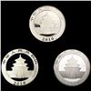 Image 2 : (3) 2010 China 1oz Silver 10 Yuan GEM PROOF