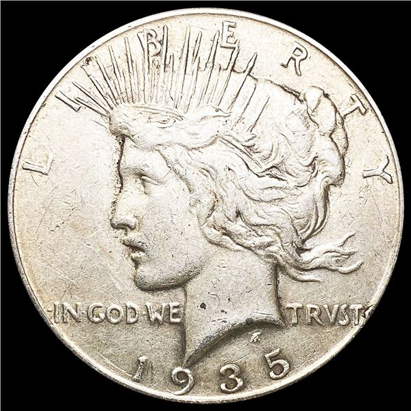 1935 Silver Peace Dollar LIGHTLY CIRCULATED