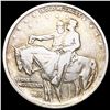 Image 1 : 1925 Stone Mountain Half Dollar NICELY CIRCULATED
