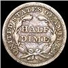 Image 2 : 1851 Seated Liberty Half Dime NICELY CIRCULATED