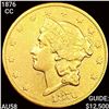 Image 1 : 1876-CC $20 Gold Double Eagle CHOICE AU