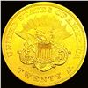 Image 2 : 1853 $20 Gold Double Eagle CHOICE BU +
