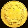 Image 2 : 1874 $3 Gold Piece CHOICE BU