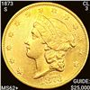 Image 1 : 1873-S CL 3 $20 Gold Double Eagle UNCIRCULATED +