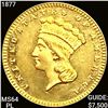 Image 1 : 1877 Rare Gold Dollar CHOICE BU PL