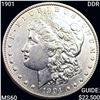 Image 1 : 1901 DDR Morgan Silver Dollar UNCIRCULATED