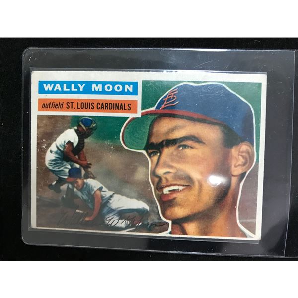 1956 TOPPS NO. 55 WALLY MOON
