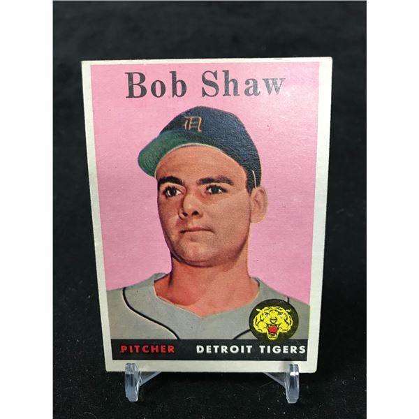 1958 TOPPS NO. 206 BOB SHAW