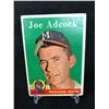 Image 1 : 1958 TOPPS NO. 325 JOE ADCOCK