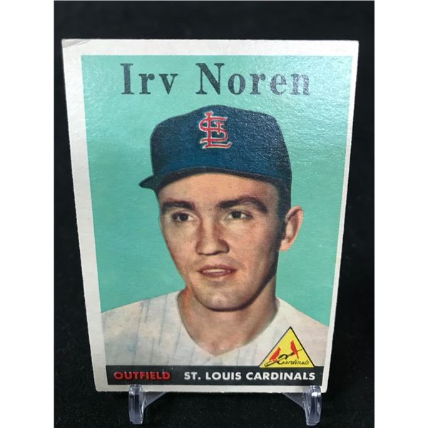 1958 TOPPS NO. 114 IRV NOREN