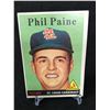 Image 1 : 1958 TOPPS NO. 442 PHIL PAINE