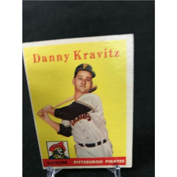 1958 TOPPS NO. 444 DANNY KRAVITZ