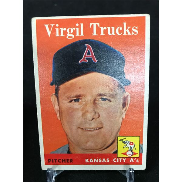 1958 TOPPS NO. 277 VIRGIL TRUCKS