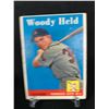 Image 1 : 1958 TOPPS NO. 202 WOODY HELD