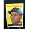 Image 1 : 1958 TOPPS NO. 416 FOSTER CASTLEMAN