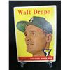Image 1 : 1958 TOPPS NO. 338 WALT DROPO