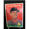 Image 1 : 1958 TOPPS NO. 231 LLOYD MERRITT