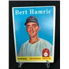 Image 1 : 1958 TOPPS NO. 336 BERT HAMRIC