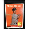 Image 1 : 1958 TOPPS NO. 302 MIKE BAXES