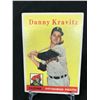 Image 1 : 1958 TOPPS NO. 444 DANNY KRAVITZ